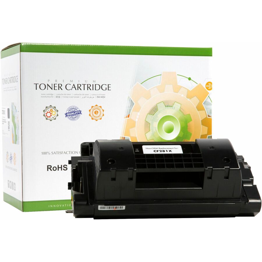 Static Control Laser Toner Cartridge - Single Pack CF281X - Black - 1 Pack