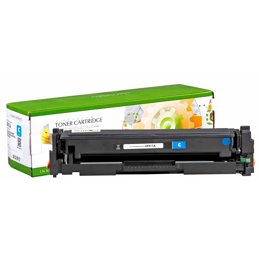 Static Control Laser Toner Cartridge - Single Pack CF411A - Cyan - 1 Pack