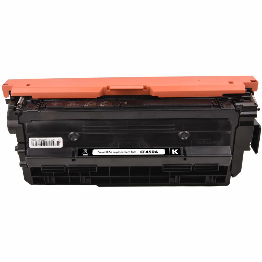 Static Control Remanufactured Laser Toner Cartridge 655A (CF450A) - Black - 1 Pack