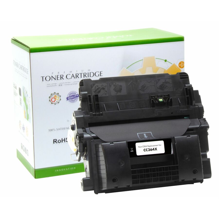 Static Control High Yield Laser Toner Cartridge CC364X - Black - 1 Pack