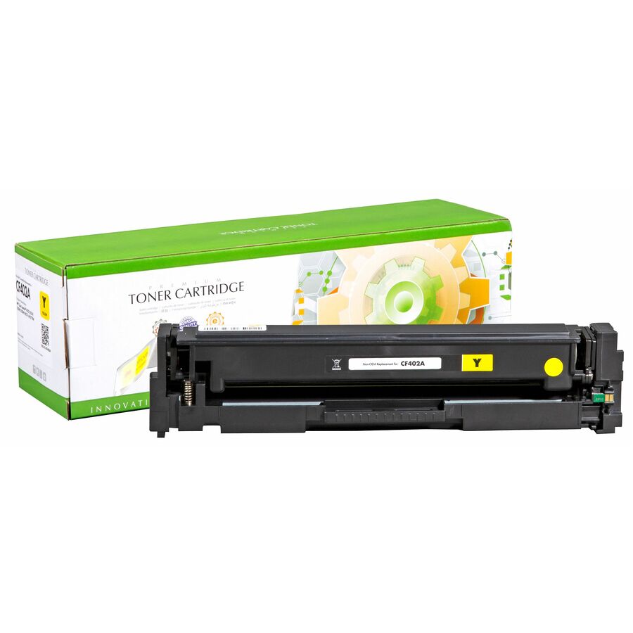 Static Control Laser Toner Cartridge - Single Pack CF402A - Yellow - 1 Pack