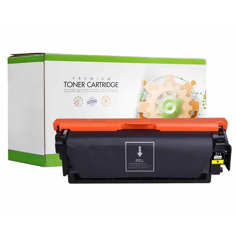 Static Control Remanufactured Laser Toner Cartridge W9062MC - Yellow - 1 Pack
