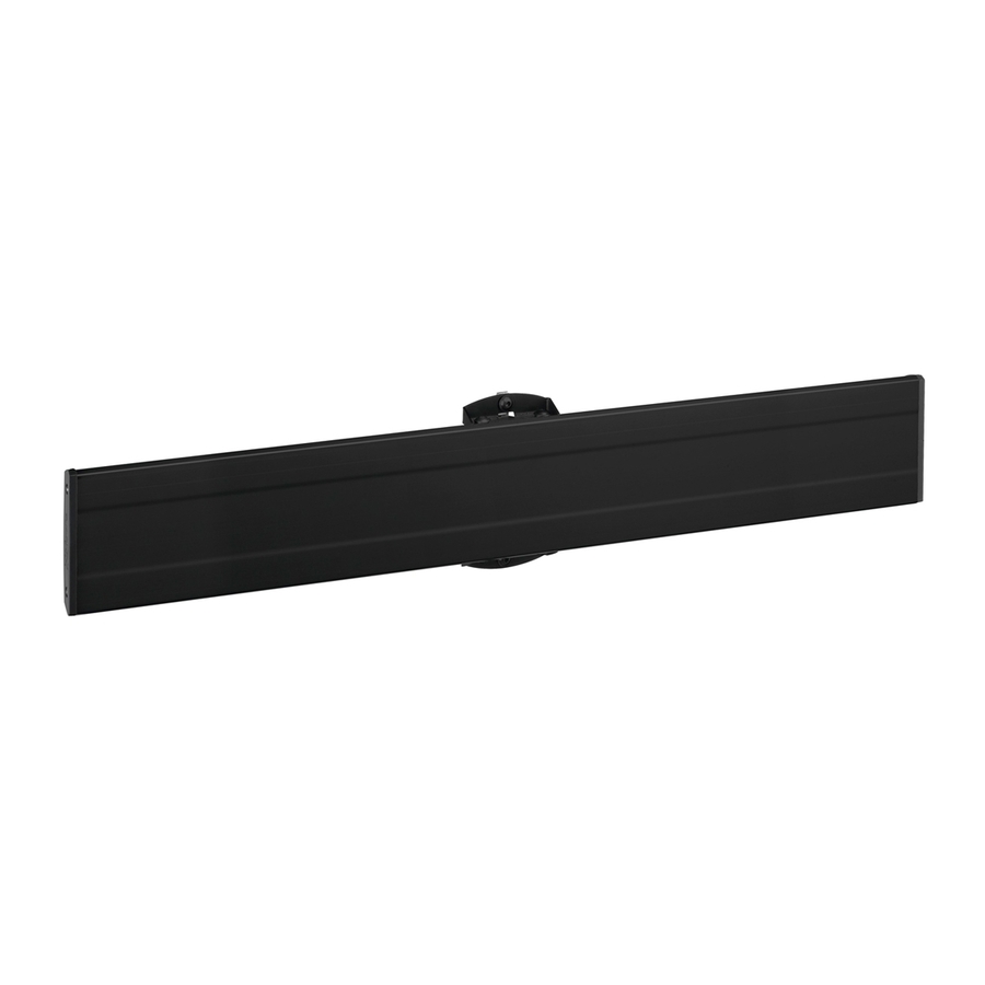 Premier Mounts Symmetry SYM-IB-36B Mounting Bar for Flat Panel Display, Digital Signage Display, Menu Board - Black