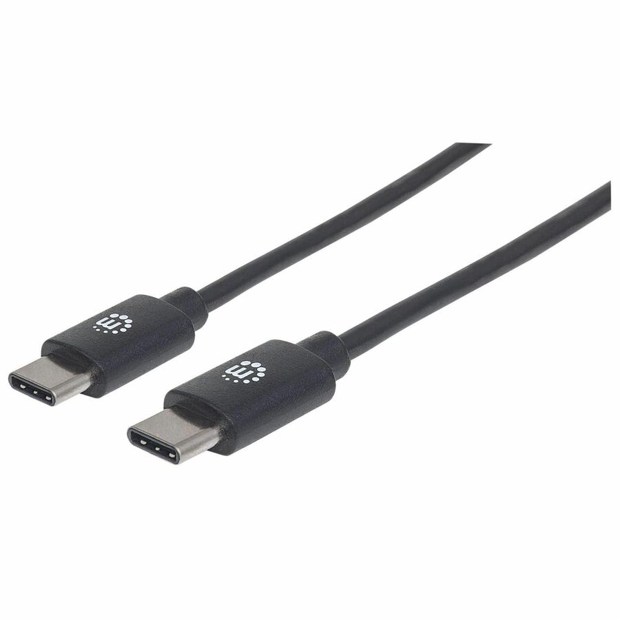 USB-C to USB-C Cable, 2m, Male to Male, 480 Mbps (USB 2.0), 3A, Hi-Speed USB, Black, Lifetime Warranty, Equivalent to USB2CC2M