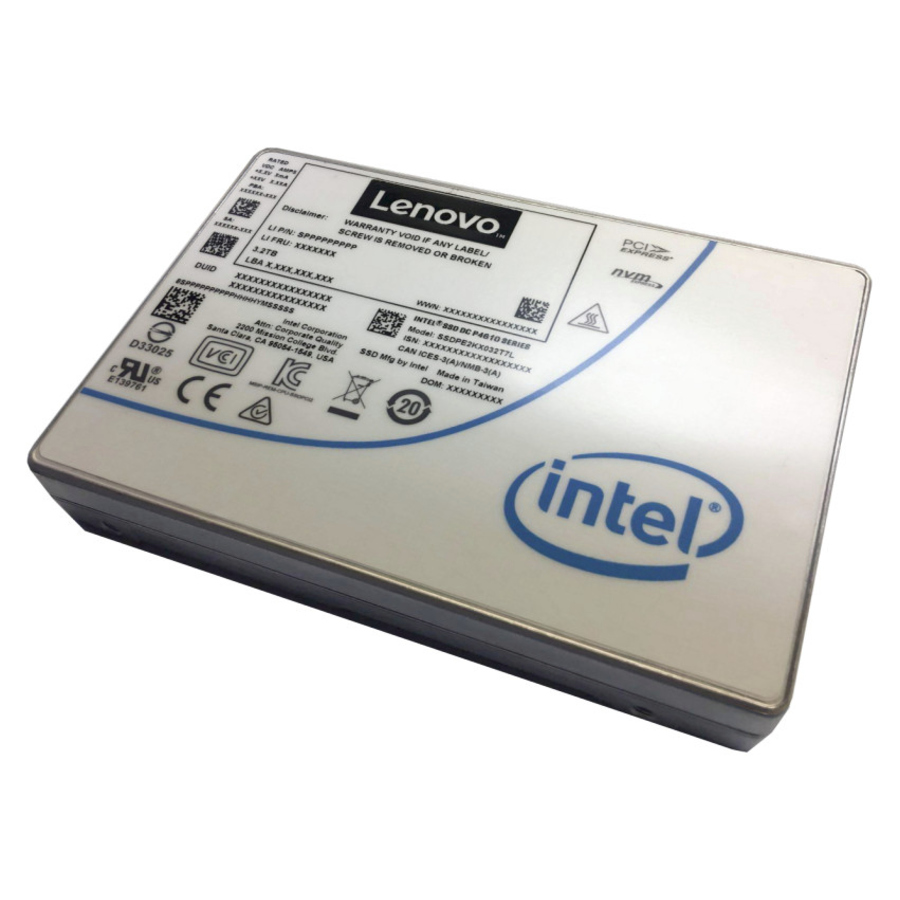 Lenovo DC P4610 1.60 TB Solid State Drive - 2.5" Internal - U.2 (SFF-8639) NVMe (PCI Express 3.0 x4) - Mixed Use