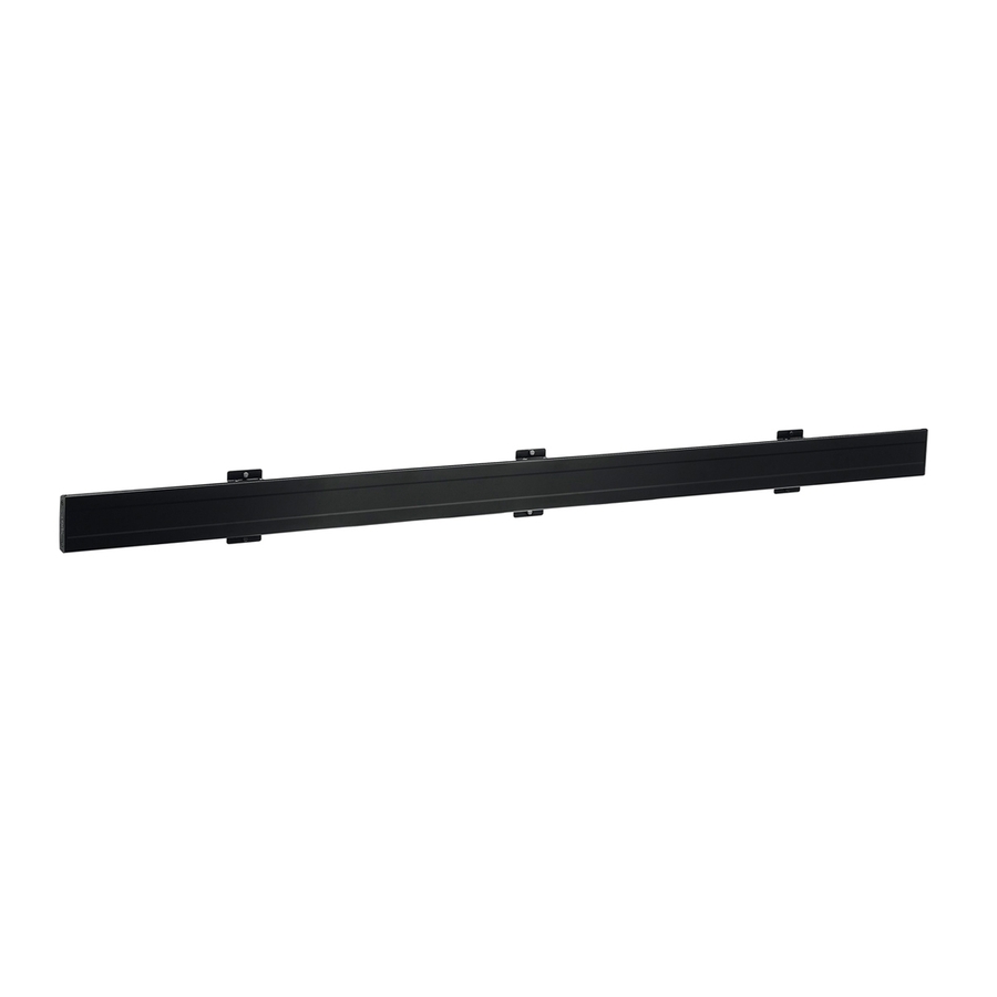 Premier Mounts Symmetry SYM-IB-108B Mounting Bar for Flat Panel Display, Digital Signage Display, Menu Board - Black