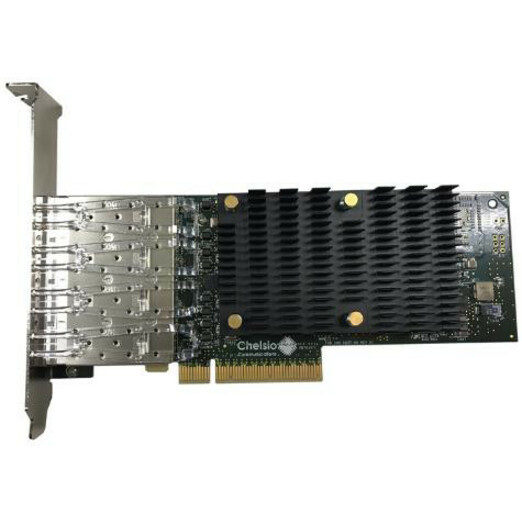 Chelsio High Performance, Quad Port 10GbE Unified Wire Adapter