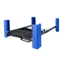 Rack Solutions 1U Sliding Keyboard Shelf with USB Keyboard
