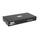 Tripp Lite by Eaton Secure KVM Switch, 4-Port, DVI to DVI, NIAP PP3.0 Certified, Audio, CAC Support, Single Monitor, TAA