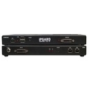 iPGARD Secure 1-Port, Single-Head DVI KVM Switch with Dedicated CAC Port & 4K Support