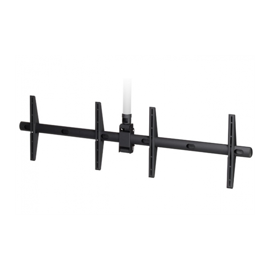 Premier Mounts ECM-D70T Ceiling Mount for Flat Panel Display - Black