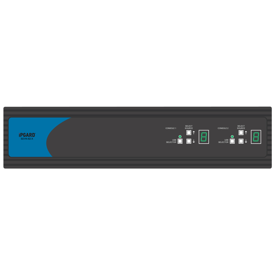 iPGARD SDVN-82-X KVM Switchbox with CAC