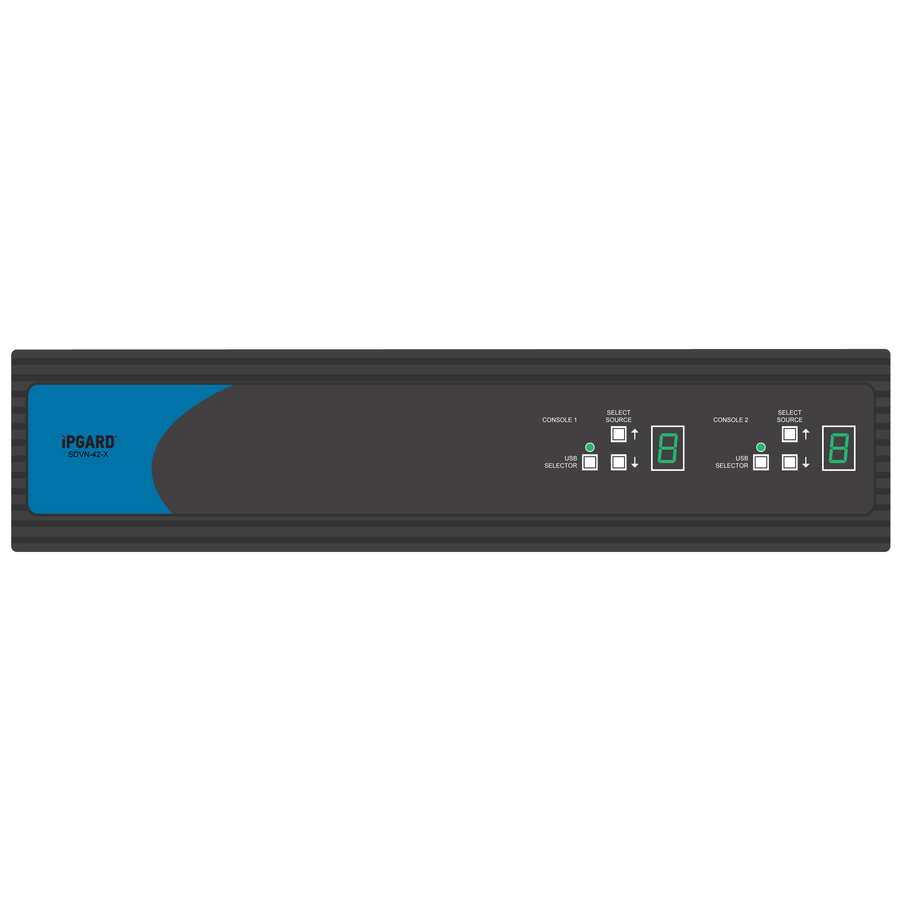 iPGARD SDVN-42-X KVM Switchbox with CAC