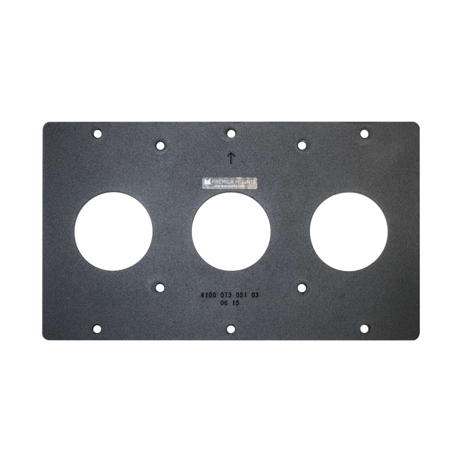 Premier Mounts Symmetry SYM-IB-SA Mounting Adapter for Display Stand - Black