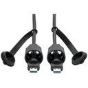 Tripp Lite by Eaton USB 3.0 SuperSpeed A to A M/M Cable Industrial - IP68 Shielded 3 ft. (0.91 m) TAA