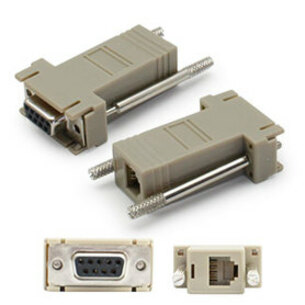 AddOn DB-9 Female to RJ-12 Male Adapter