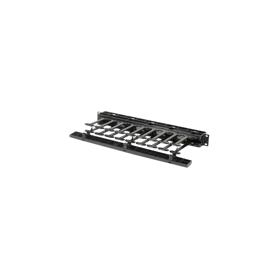 Ortronics Horizontal Cable Manager, Single Sided, 19" Mounting x 1RU