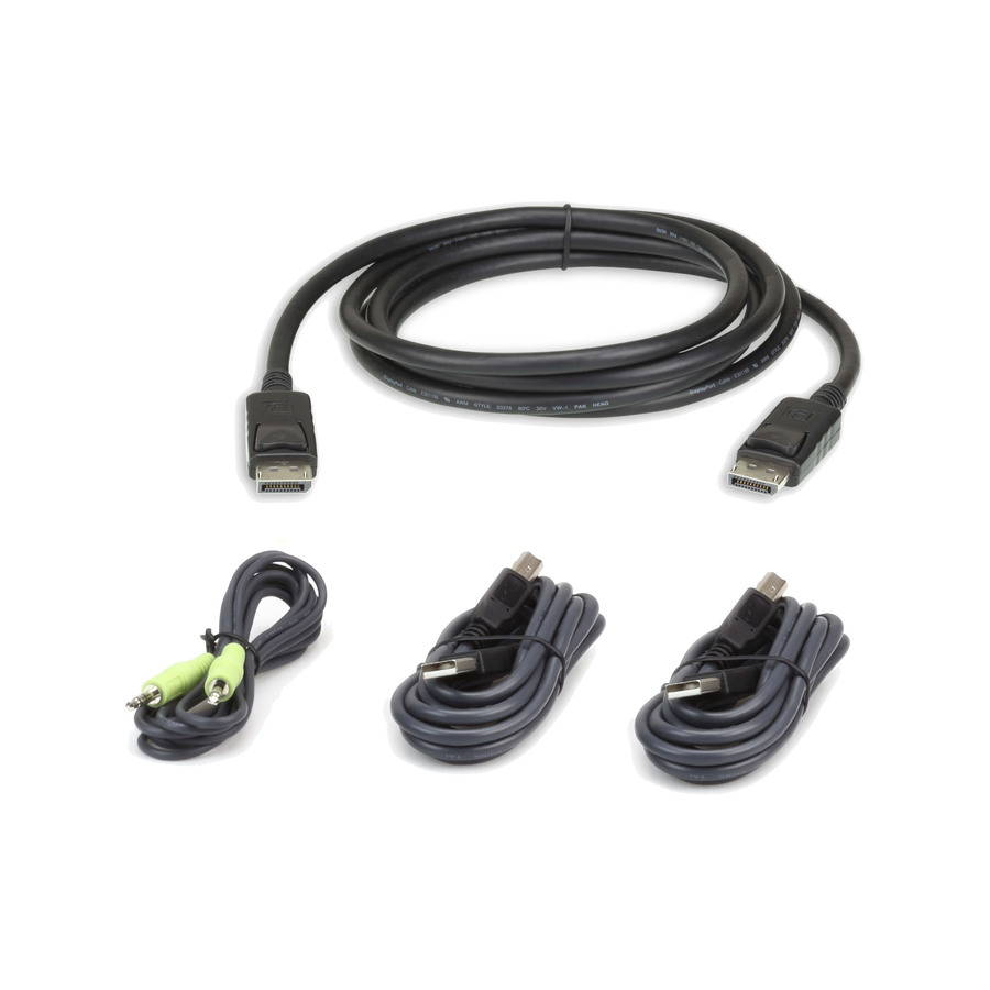 ATEN DisplayPort Audio/Video Cable-TAA Compliant