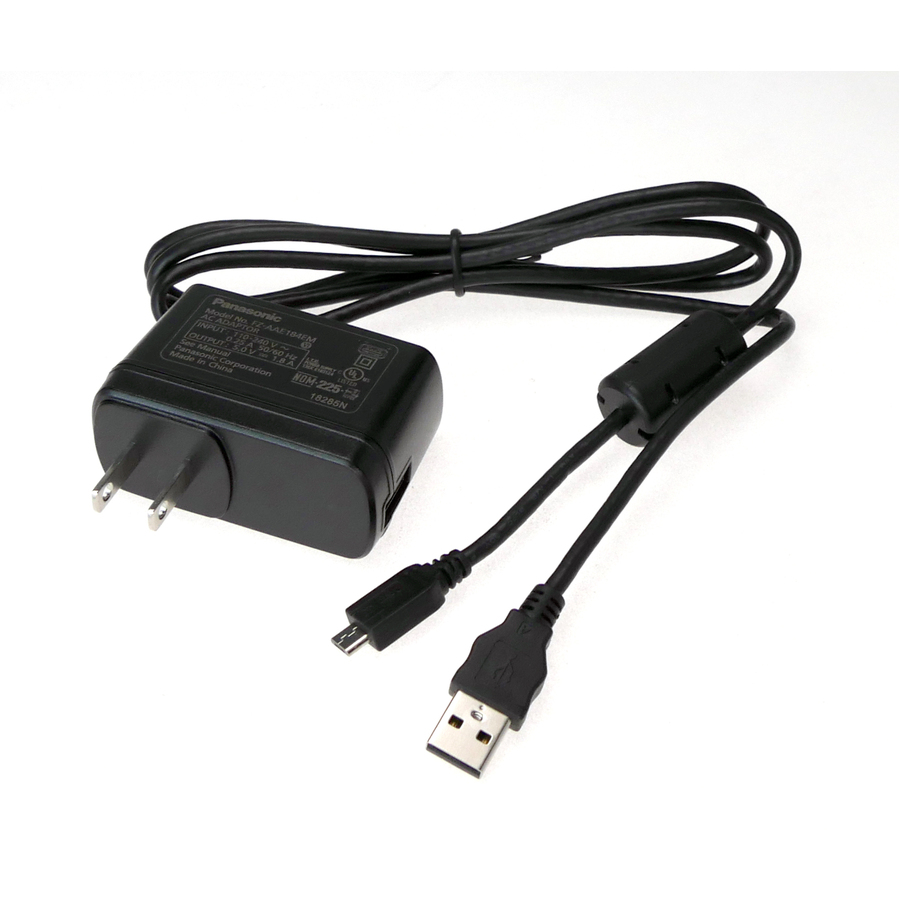 Panasonic AC Wall USB Charger (5v) with Male USB-b