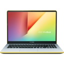 Asus Vivobook S S530 S530UA-DB51-YL 15.6" Notebook - Intel Core i5 8th Gen i5-8250U - 8 GB - 256 GB SSD - Silver with Yellow