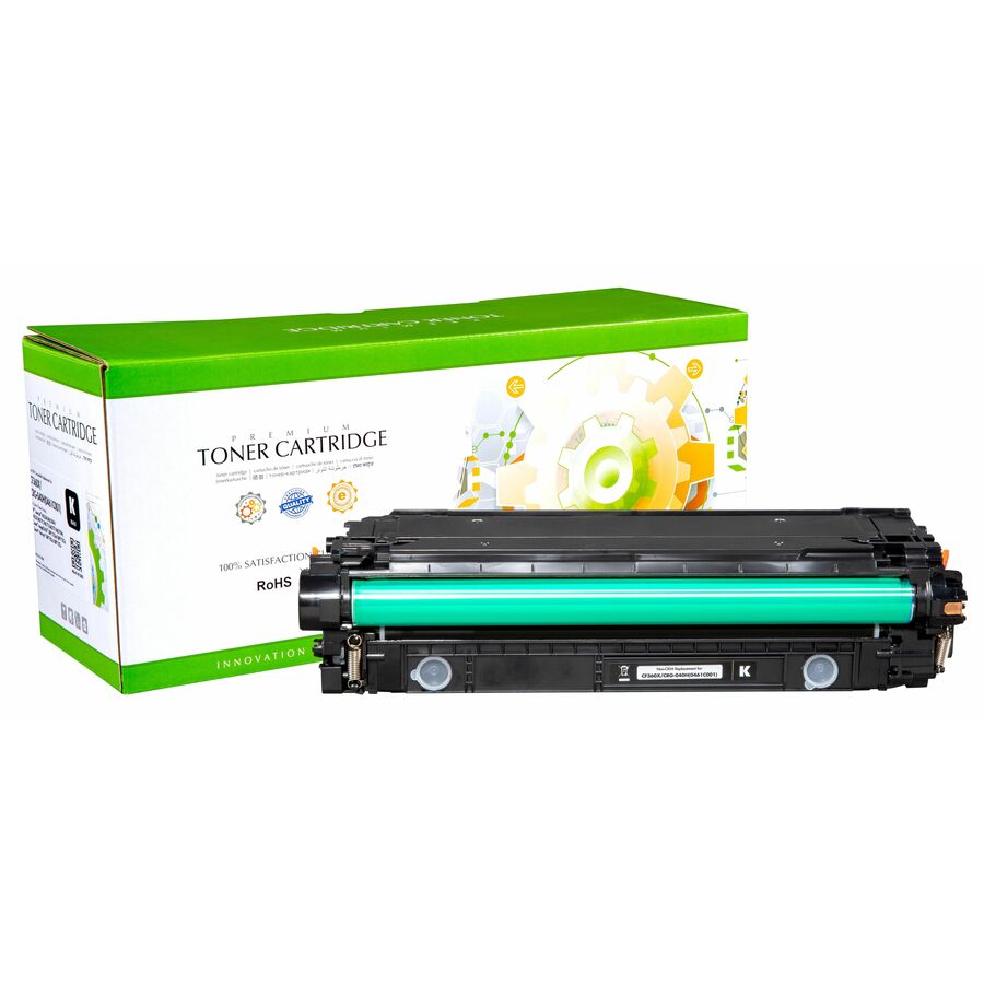 Static Control Remanufactured High Yield Laser Toner Cartridge 508X (CF360X,CRG-040HBK) - Black - 1 Pack