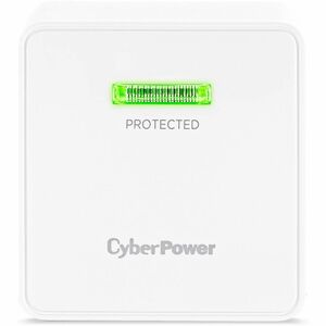 CyberPower HT200W Home and Office 2 - Outlet Surge Protector with 1500 J Surge Suppression