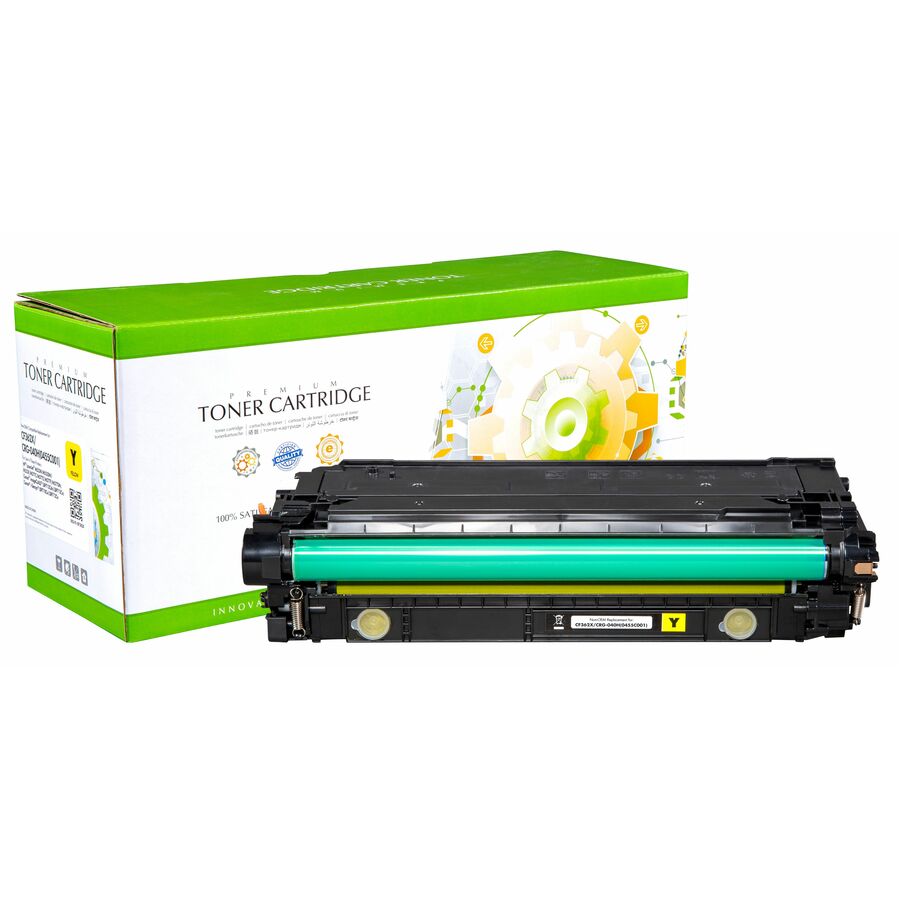 Static Control Remanufactured High Yield Laser Toner Cartridge 508X (CF362X,0455C001) - Yellow - 1 Pack