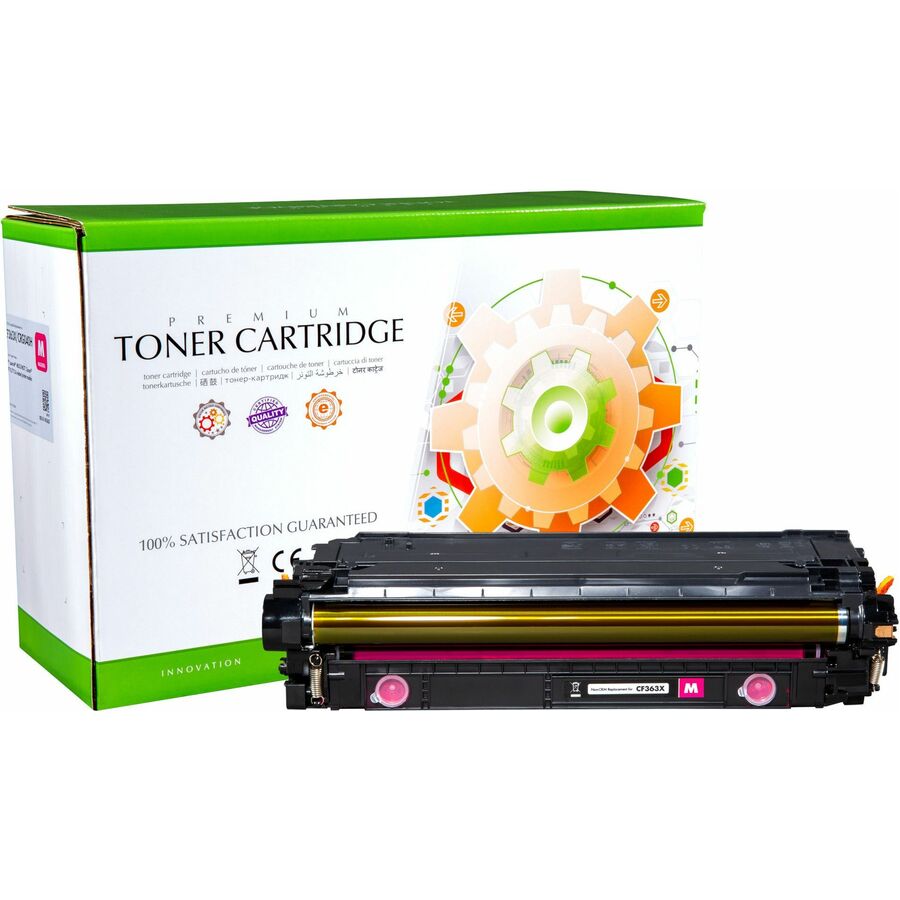 Static Control Remanufactured High Yield Laser Toner Cartridge 508X (CF363X,CRG-040HM) - Magenta - 1 Pack