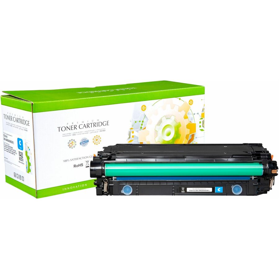 Static Control Remanufactured Laser Toner Cartridge CF361A - Cyan - 1 Pack