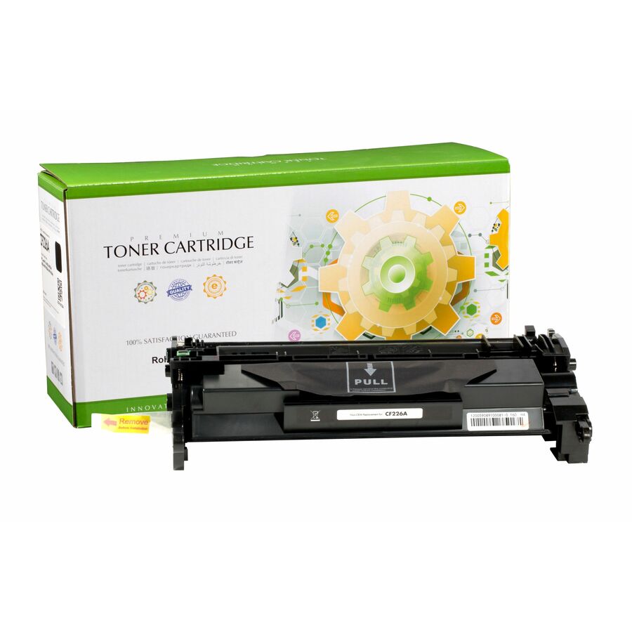 Static Control Laser Toner Cartridge 26A (CF226A) - Black - 1 Pack