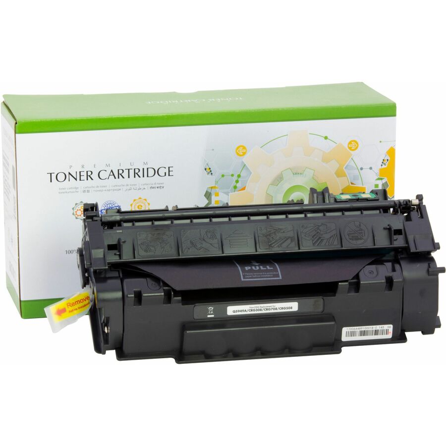 Static Control Laser Toner Cartridge - Single Pack Q5949A,Q5949A,Q7553A,CRG-715,CRG-708,CRG-108,CRG-308,CRG-508,CRG-315,CRG-515 - Black - 1 Pack