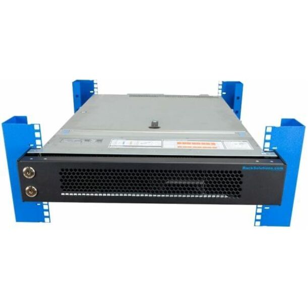 Rack Solutions Mounting Bracket for Server, Hard Drive, Rack, Cabinet, Rack Rail - Black - TAA Compliant