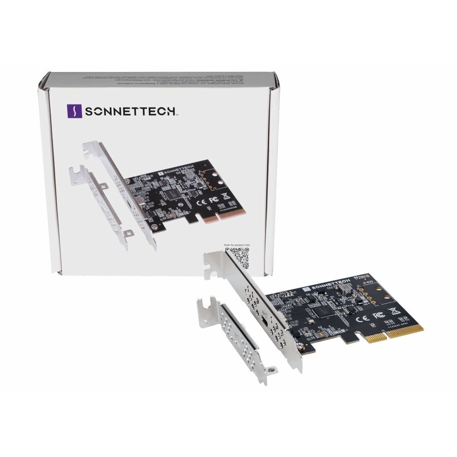 Sonnet Allegro Max USB-C 20Gbps 1-Port PCIe Card