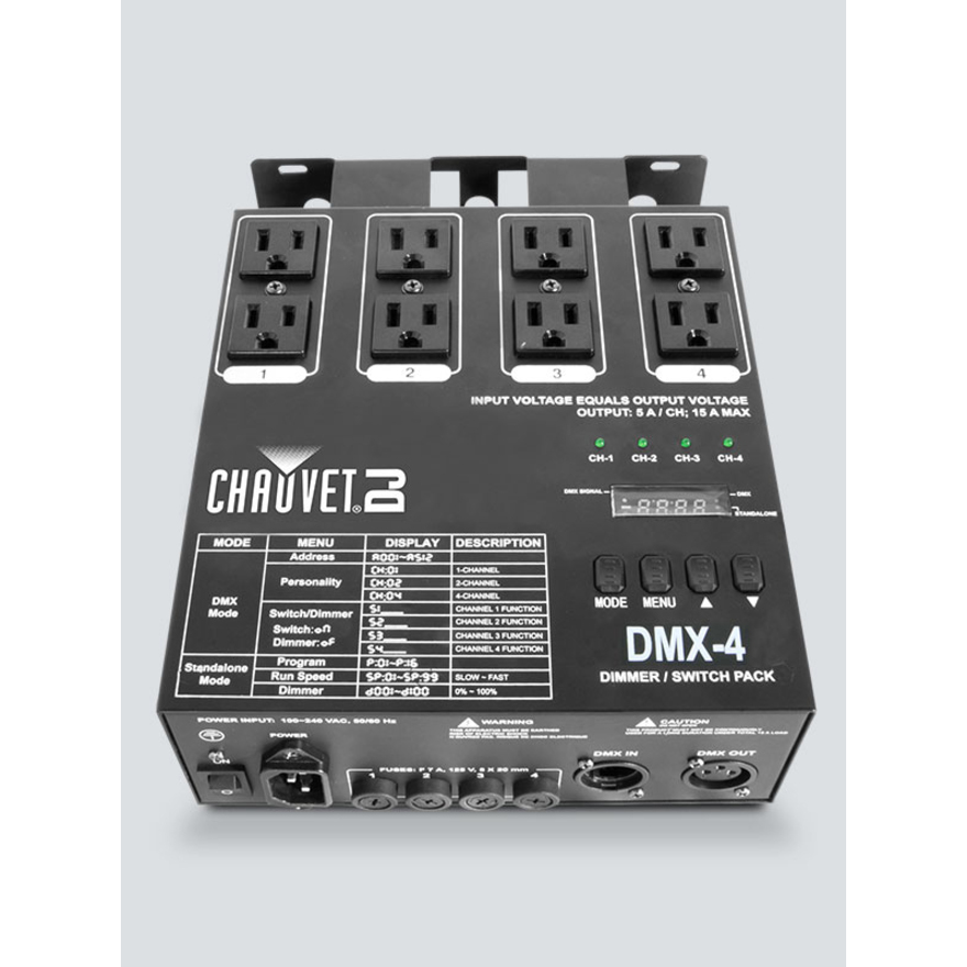 CHAUVET DJ DMX-4 DMX Lighting Controller