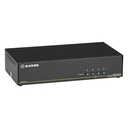 Black Box NIAP 3.0 Secure 4-Port Dual-Head DisplayPort KVM Switch