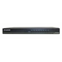 Black Box NIAP 3.0 Secure 8-Port Dual-Head DVI-I KVM Switch, CAC