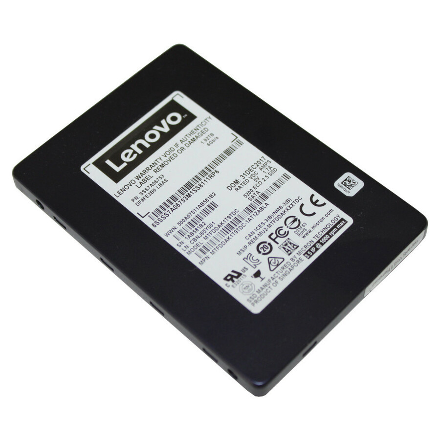 Lenovo 5200 960 GB Solid State Drive - 3.5" Internal - SATA (SATA/600)