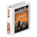 Wilson Jones® Heavy Duty Round Ring View Binder with Extra Durable Hinge, 2" , White