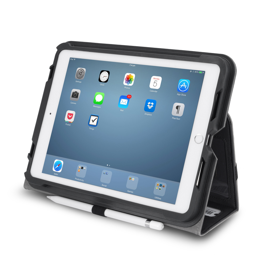 Higher Ground PROTEx Carrying Case (Folio) Apple iPad Air, iPad (5th Generation), iPad (6th Generation) - Black