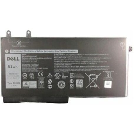 Dell 3-cell 51 Wh Lithium Ion Replacement Battery for Select Laptops