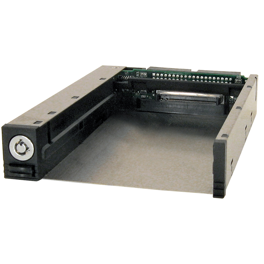 CRU DataPort 25 DP25 Drive Bay Adapter - 6Gb/s SAS, Serial ATA/600 Host Interface Internal - Black