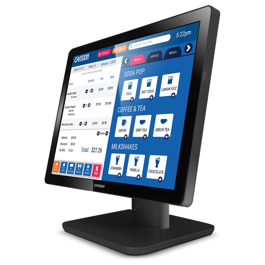 GVision D17ZH-AV-45P0 17" Class LCD Touchscreen Monitor