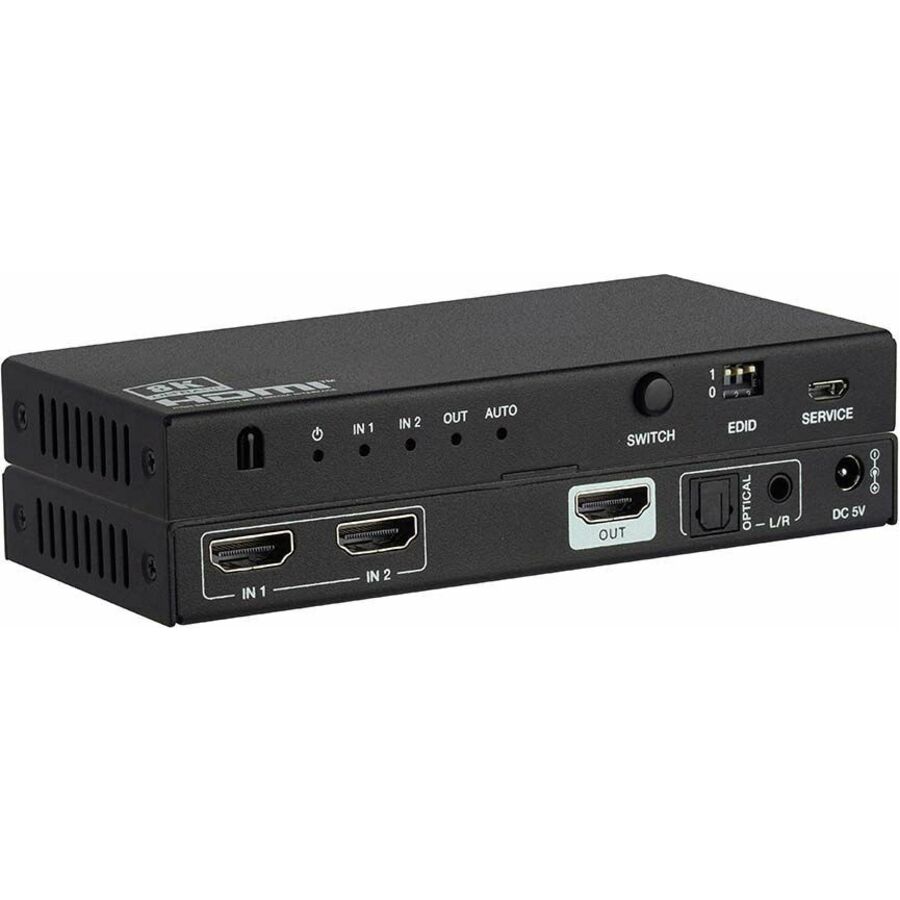 KanexPro HDMI 2x1 Switcher 8k