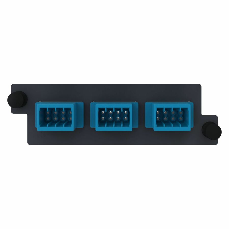 Ortronics Infinium acclAIM, Fiber Conversion Adapter Panels, 24 Fiber, Blue