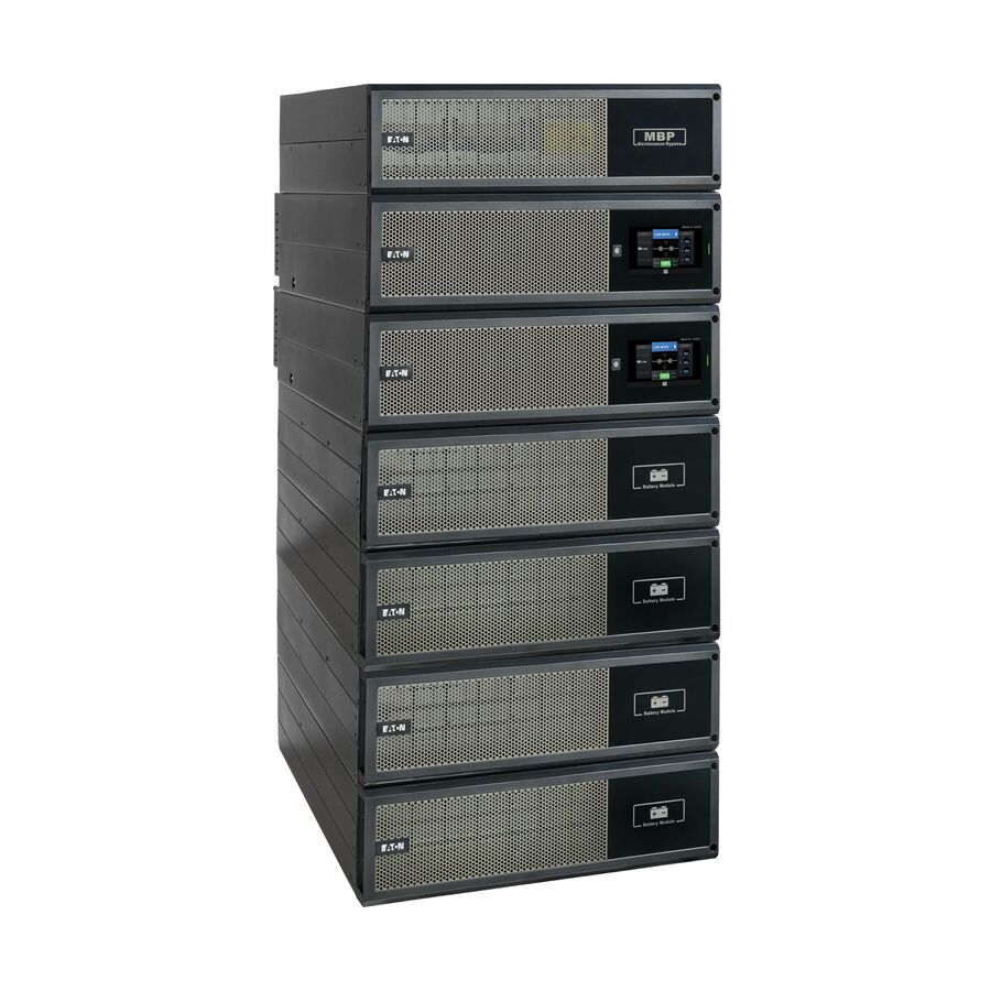 Eaton Two 20kW Power Module, Parallelimg 20kW MBP, Four EBMs, Mounting Rails and INDGW-M2 card