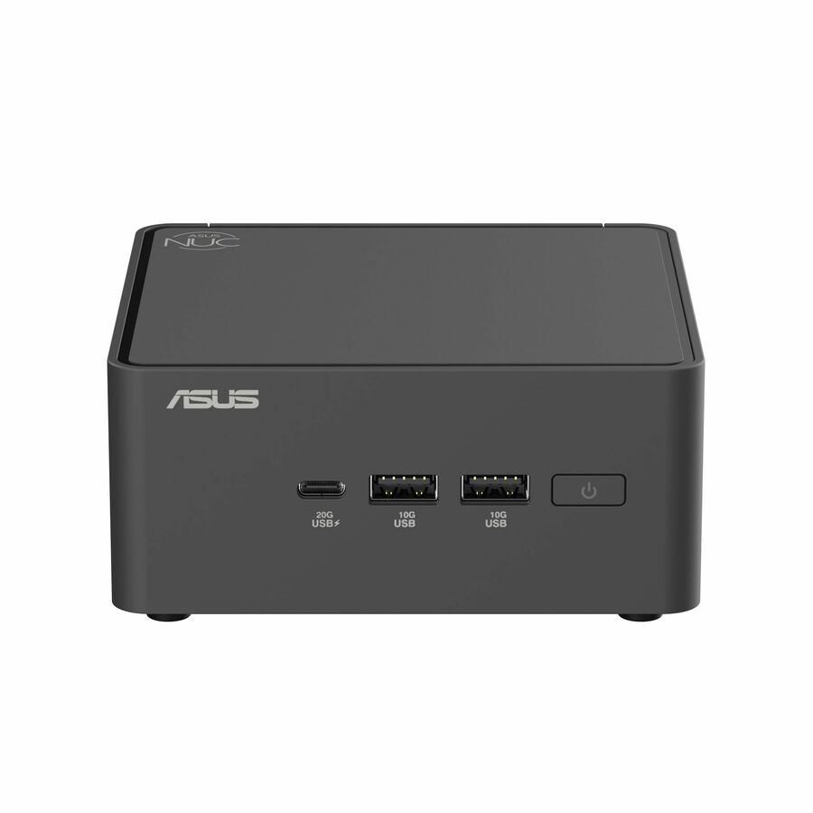 Asus NUC 15 Pro RNUC15CRKI3062DU Desktop Computer - Intel Core 3 100U - 16 GB - 256 GB PCI Express NVMe 4.0 SSD - Mini PC - Black