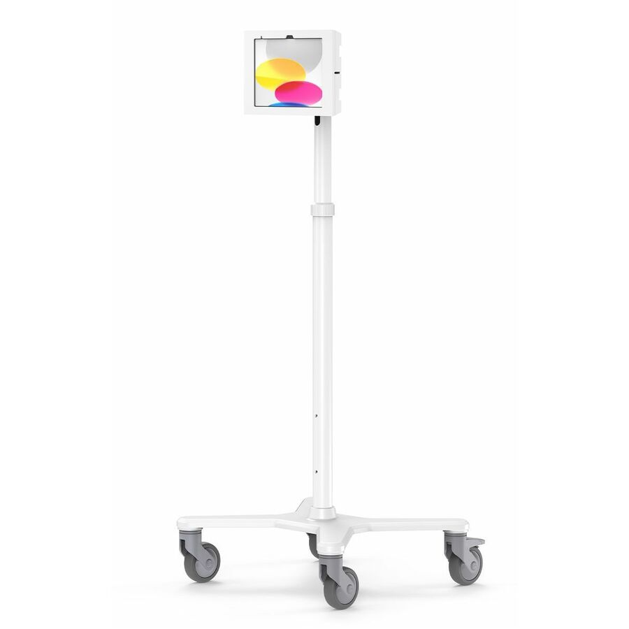 Compulocks iPad 10th-11th (A16) Gen, Swell Enclosure Premium Medical Rolling Cart