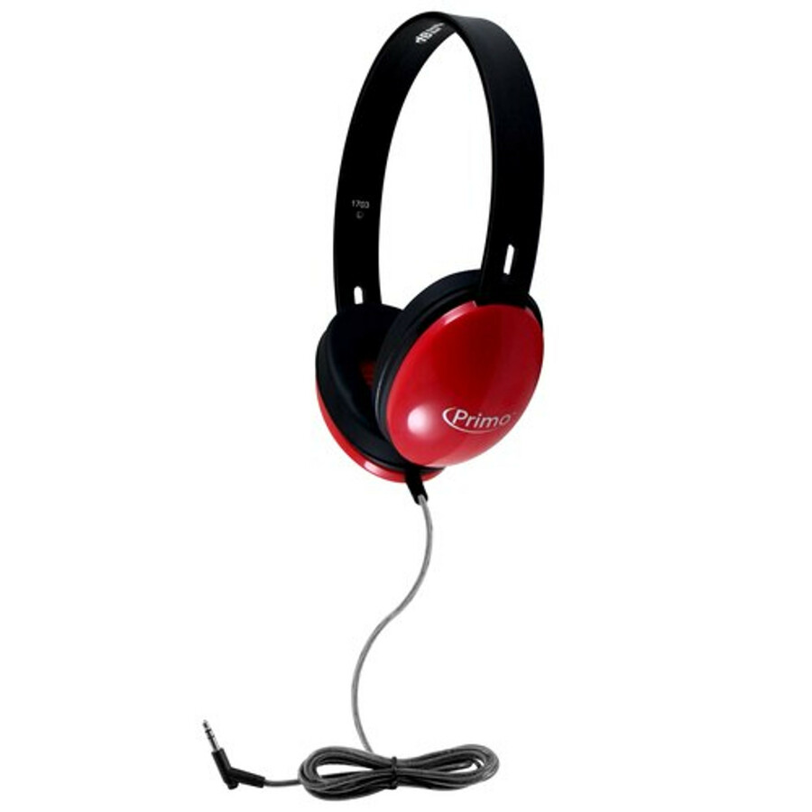 Hamilton Buhl Primo Stereo Headphones - RED