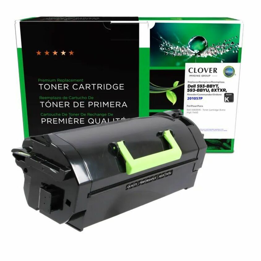 Clover Imaging Remanufactured Extra High Yield Toner Cartridge for Dell S5830