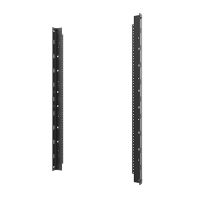 On-Q SWMRK18RU Mounting Rail Kit for Cabinet - Black - TAA Compliant